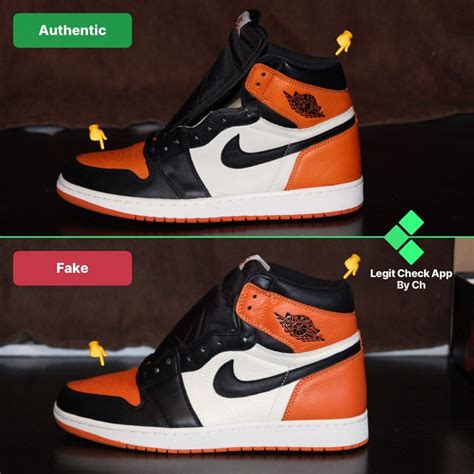 real vs fake nike jordan 1|jordan 1 legit check.